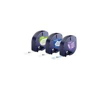 Dymo Letratag Multiuso Etichetta Adesivo Permanente 12 MM Larghezza X 4 M