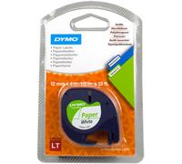 Dymo 12mm letratag paper tape nastro per etichettatrice