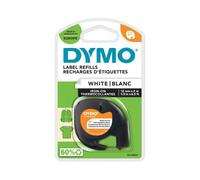 Dymo Letratag S0718850 Imposta sul tessuto di adesione per plase originale per Grounder - testo nero su sfondo bianco - larghez NEW