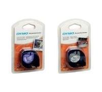 Dymo lettratag - banda di plastica - blu - rolle (1,2 cm x 4 m) 1 rotolo (s) - per lettratag lt -100h, lt -100t, qx50, xr (S072 NEW