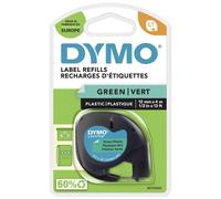 DYMO LT Cassetta nastro Colore Nastro: Verde Colore carattere: Nero 12 mm 4 m