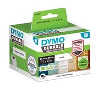 Etichetta Dymo Durable 2112285 Nero su bianco (25 mm x 89 mm)
