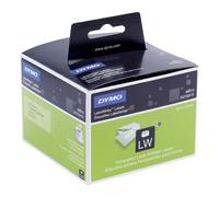 (TG. 2 Pezzi) Dymo D1 etichette, stampa nero su bianco, 12x7 mm, etichette autoa