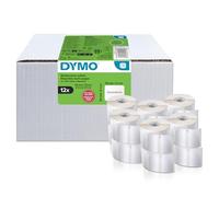 DYMO LW etichette multiuso originali | 54 mm x 70 mm | 12 rotoli da 320 etichette facili da staccare (3.840 pezzi) | autoadesive | per etichettatrici LabelWriter