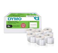 DYMO LW etichette multiuso originali | 54 mm x 70 mm | 6 rotoli da 320 etichette facili da staccare (1.920 pezzi) | autoadesive | per etichettatrici LabelWriter