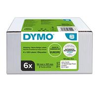 Etichetta Dymo 2093092 (6 stuks) - Nero su bianco