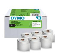 DYMO LW etichette originali per etichettatrice LabelWriter 5XL/4XL § 102 mm x 210 mm § 6 rotoli da 140 etichette facili da staccare [840 pezzi] § nero su bianco (Dymo 2177565 LW Extra Large DHL Shipp