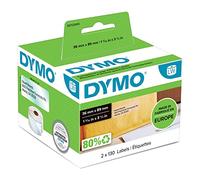 DYMO LW etichette per indirizzi grandi, 36 mm x 89 mm,1 rotolo di 260 etichette autoadesive, per etichettatrici LabelWriter, originali