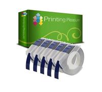 Dymo Nastro 520109 CF10NASTRI RILEVO 3 D -BIANCO/NERO