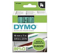 Dymo schriftband 45809 green black (s0720890)