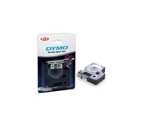 DYMO - Nastro Etichette per Etichettatrice Modello D1 Formato 12 mm x 7 m Nero su Verde