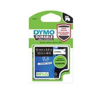 Dymo d1 - durable etichette - nero su bianco - 12mm x 5.5m