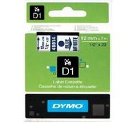 Nastro D1 450140 - 12 mm x7 mt - blu/bianco - Dymo