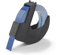 DYMO Nastro per etichettatura in rilievo originale | Rotolo da 9 mm x 3 m | Stampa bianca su blu | Autoadesivo | per etichettatrici a rilievo | Confezione da 1