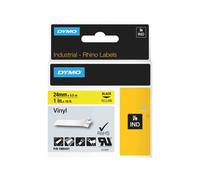 DYMO Etichette in vinile IND Dymo 1805431 24mm Black on Yellow