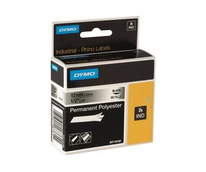 Dymo Rhino Band Ind Polyester x black auf transparent Etichette/etichette 622289