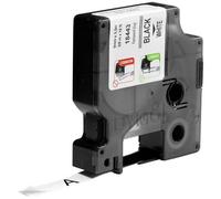 DYMO S0718580 18443 Cassetta nastro Vinile Colore Nastro: Bianco Colore caratte