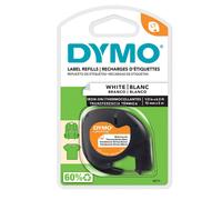 DYMO - S0718850 - Nastro Letratag - 12 mm x 2 mt - bianco - termoadesivo - Dymo - 48647 - Conf. da 1 Pz.