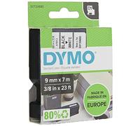DYMO S0720680 - Nastro D1 40913, colore del nastro: bianco, 9 mm, 7 m