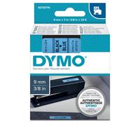 DYMO - S0720710 - Nastro D1 standard 409160 - 9 mm x 7 mt - PL - nero-blu - Dymo - 27849 - Conf. da 1 Pz.