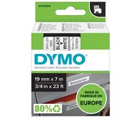 DYMO - S0720830 - Nastro D1 standard 458030 - 19 mm x 7 mt - PL - nero-bianco - Dymo - 27879 - Conf. da 1 Pz. - S0720830