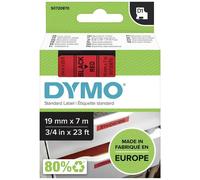 Nastro Dymo 45807 (S0720870) - Nero su rosso (19 mm)