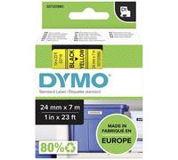 DYMO S0720980 53718 Cassetta nastro Poliestere Colore Nastro: Giallo Colore car