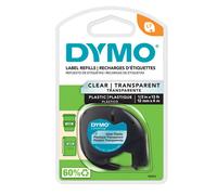 DYMO - S0721530 - Nastro Letratag 122670 - 12 mm x 4mt - plastica - trasparente - Dymo - 48630 - Conf. da 1 Pz.
