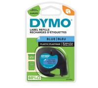 DYMO - S0721650 - Nastro Letratag 912050 - 12 mm x 4 mt - plastica - blu - Dymo - 27940 - Conf. da 1 Pz.