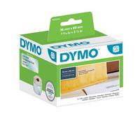 DYMO - S0722410 - Rotolo 260 etichette LW 990130 - 36 x 89 mm - indirizzi - plastica trasparente - Dymo - 27799 - Conf. da 1 Pz.