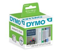 DYMO - S0722470 - Rotolo 110 etichette LW 990180 - 38 x 190 mm - carta - registratore piccolo - bianco - Dymo - 27808 - Conf. da 1 Pz. - S0722470