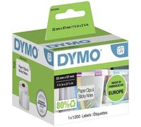 DYMO S0722540 Rotolo di etichette 57 x 32 mm Carta Bianco 1000 pz. A tenuta pe
