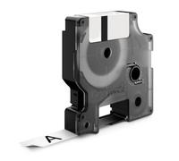 DYMO IND 18445 - Nastro in vinile DYMO IND, 19 mm, nero/bianco