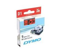 Dymo Schriftband D1 40917 S0720720 black auf rosso 1 St. Etichette/etichette A1