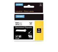 DYMO IND 18482 - Poliestere DYMO IND, 9 mm, nero/bianco