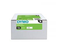 DYMO Value Pack Bianco Etichetta per stampante autoadesiva (D1-TAPE 9X7MM BLACK