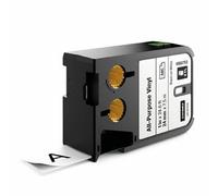 Dymo XTL 1868753, 24mm x 7m, testo nera/sfondo bianco, nastro originale