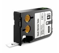 Dymo XTL 1868810, 12mm x 2,7m, testo nera/sfondo bianco, nastro originale