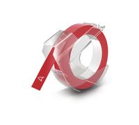 Dymoâ® Pres Band originale per Omega e Junior Plastic 9mm x 3M Plastic - Felice rosso NEW