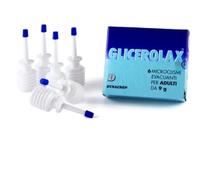 Glicerolax adulti microclismi evacuanti 6 pezzi x 9 g contiene amido di riso