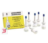 DYNACREN MICROCLISMI CAMOMILLA E MALVA 6 PEZZI DA 3 G PER BAMBINI E LATTANTI