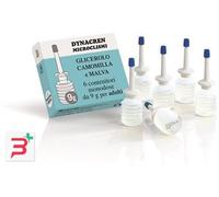 DYNACREN MICROCLISMI CAMOMILLA E MALVA 6 PEZZI DA 9 G PER ADULTI