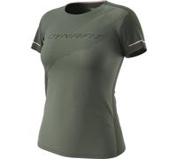 Maglia a maniche corte dynafit alpine khaki da donna