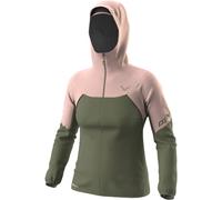 Giacca sottile Dynafit Alpine GORE-TEX verde bosco rosa chiaro donna - L