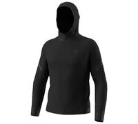 Dynafit Alpine L/S Hooded M - maglia a maniche lunghe - uomo S Black man Polygiene,Carvico,Recycled Polyester
