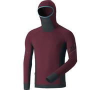 Dynafit Alpine L/S M - maglia trailrunning - uomo L Bordeaux/Dark Blue man