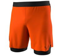 Dynafit Alpine Pro 2/1 M - pantaloni trail running - uomo 2XL Orange/Black man Bluesign,Recycled Materials