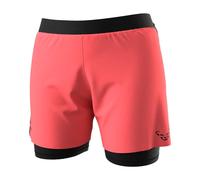 DYNAFIT Alpine Pro 2/1 Shorts W - Donna - Rosso / Nero - Taglia L- modello 2025