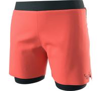 Pantaloni corti Dynafit Alpine Pro 2 in 1 rosa corallo donna - S