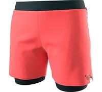 Dynafit Alpine PRO 2/1 Shorts W Pantaloncini Corti, Hot Coral/3010, XS Donna